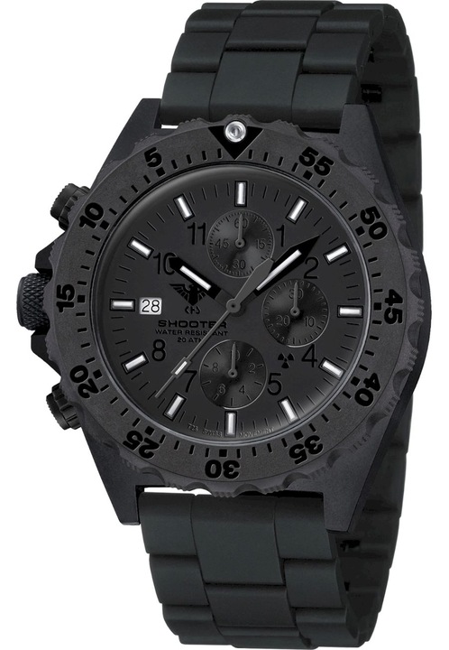 Ceas barbati, KHS, Analog, Textil, Negru