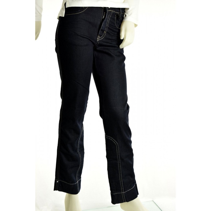 Barbara Farber farmernadrag, fekete, Aranyszín/Fekete