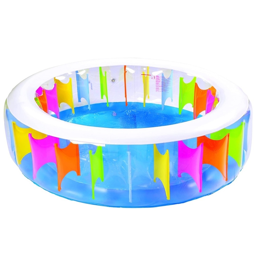 Piscina gonflabila JILONG CURCUBEU, Capacitate 560L, Multicolor