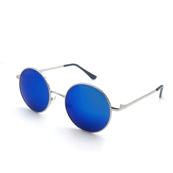 Ochelari de soare Unisex Rotunzi Nevermore® Fashion Retro John Lennon UV400 Albastra Ochelari de soare Unisex Rotunzi Nevermore® Fashion Retro John Lennon UV400 Albastra