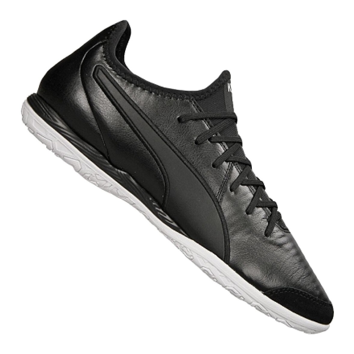 Pantofi fotbal barbati, Puma, BM73492, Negru, 44.5 EU