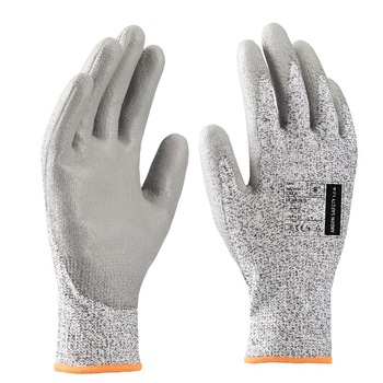 Manusi de protectie antitaiere XA5C 4542C, culoare gri, marimea 8 Manusi de protectie antitaiere XA5C 4542C, culoare gri, marimea 8