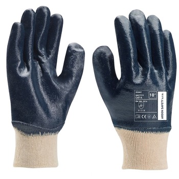 Manusi de protectie imersate total in nitril Ronny- 3111X, culoare bleumarin, marimea 10 Manusi de protectie imersate total in nitril Ronny- 3111X, culoare bleumarin, marimea 10