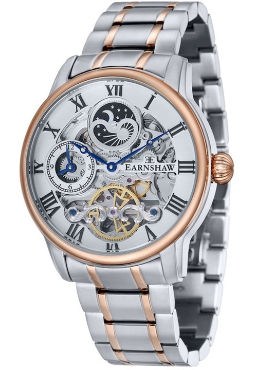 Ceas barbatesc Thomas Ernshaw ES-8006-33, Automatic, 44mm, 5ATM