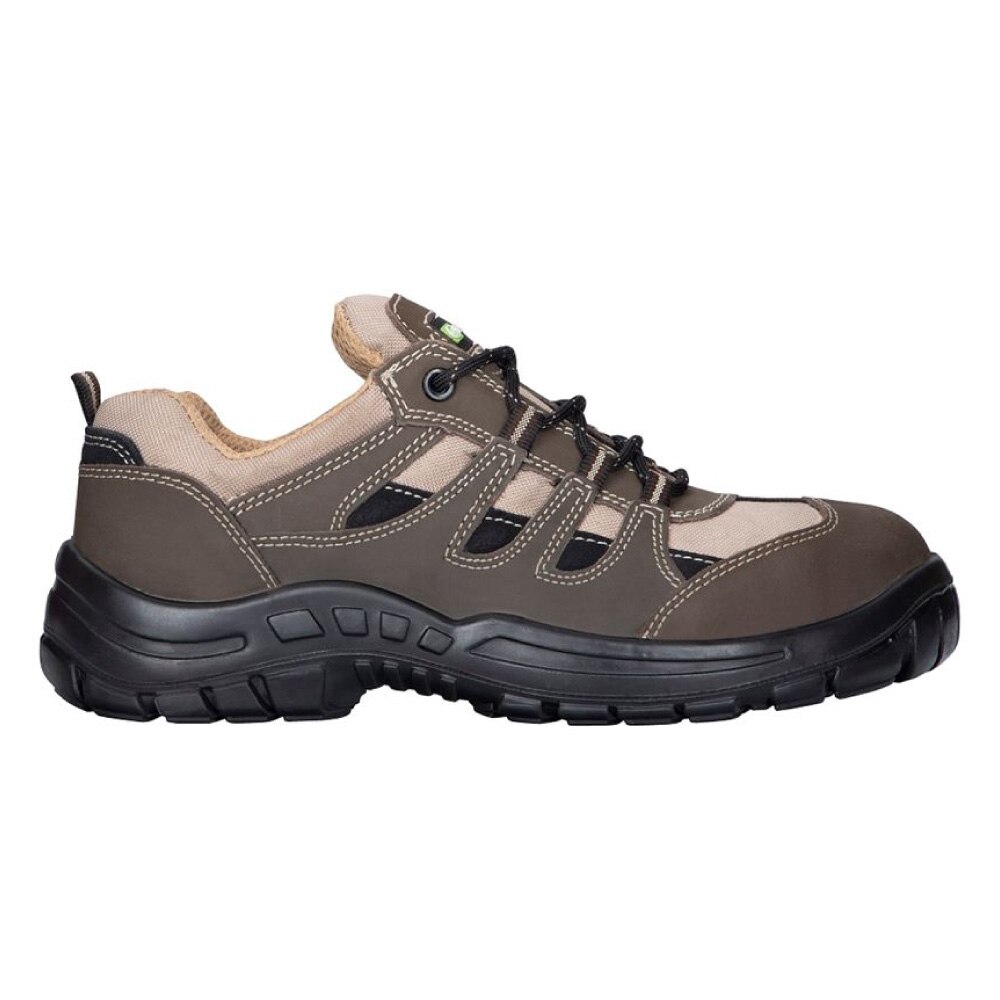 Pantofi de protectie BLENDER S3 SRC - metal free, culoare maro - bej, marimea 38