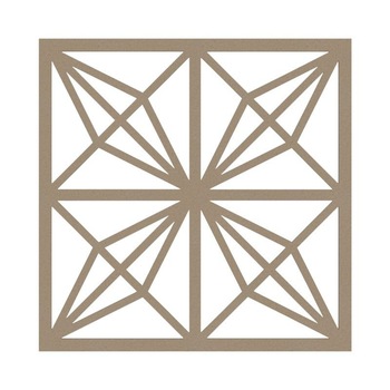Panou decorativ de separare patrat, 50 x 50 cm, PDP017 Panou decorativ de separare patrat, 50 x 50 cm, PDP017