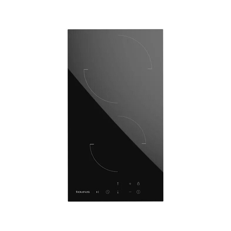 Plita Incorporabila Taurus V302T, Electrica, 2 Zone, 30 cm, Negru