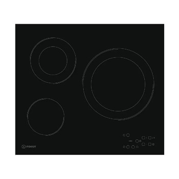 Plita Incorporabila Indesit RI 360 C (ES), Electrica, 3 Zone, 60 cm, Negru Plita Incorporabila Indesit RI 360 C (ES), Electrica, 3 Zone, 60 cm, Negru
