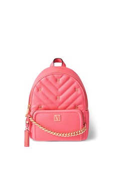 Rucsac, Victoria's Secret, Backpack V-Quilt Hot Peony Rucsac, Victoria's Secret, Backpack V-Quilt Hot Peony