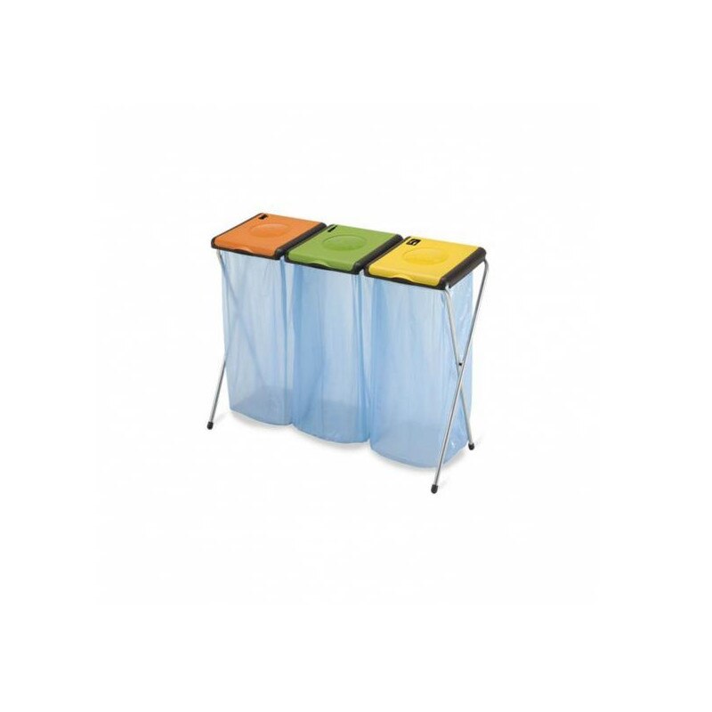 Suport saci menajeri, Nature 3, galben, portocaliu si verde, 1,05 m x 40 cm