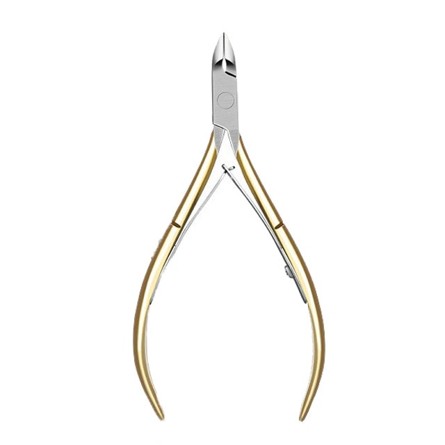 Cleste pentru manichiura pedichiura auriu