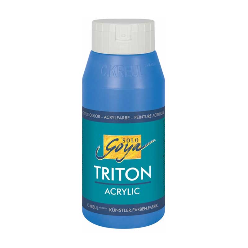 Culoare acrilica, Triton Acrylic 750ml, 28 Primary Blue