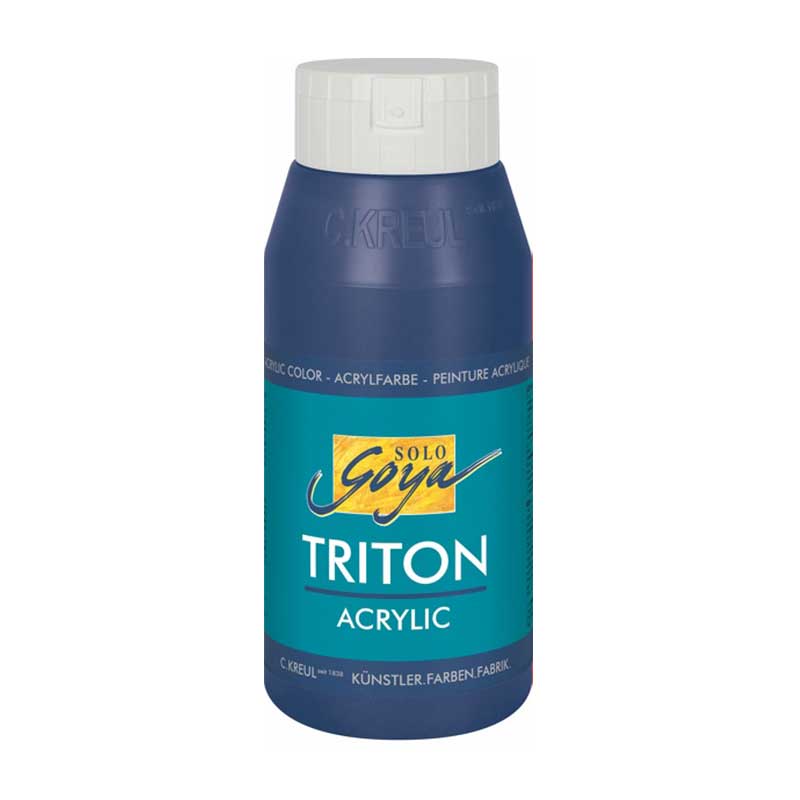 Culoare acrilica, Triton Acrylic 750ml, 25 Dark Blue