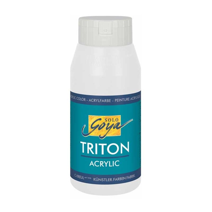 Akril szín, Triton Acrylic 750ml, 17 Fehér