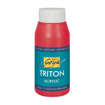 Culoare acrilica, Triton Acrylic 750ml, 15 Wine Red Culoare acrilica, Triton Acrylic 750ml, 15 Wine Red