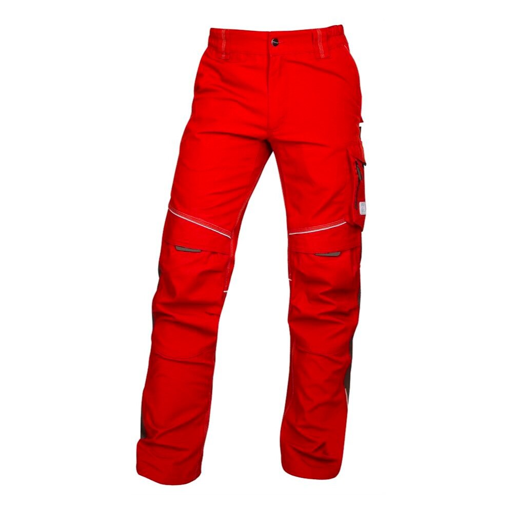 Pantaloni de lucru in talie hidrofobizati URBAN+, culoare rosu, marimea 64