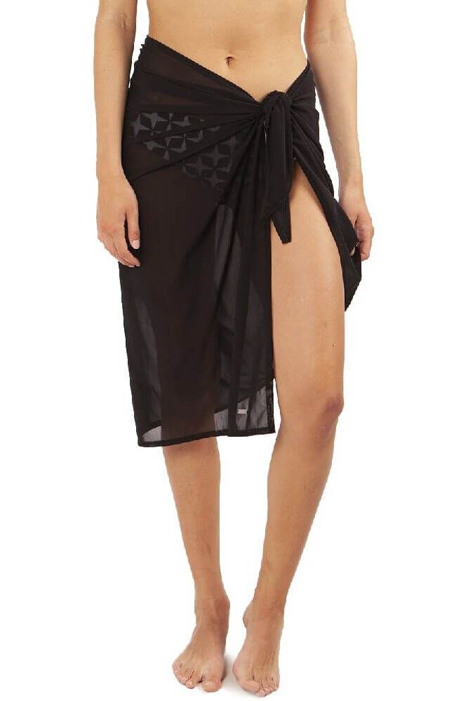 Esarfa de dama, Barts Haven, Negru