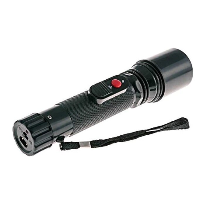 Electrosoc cu lanterna TW-306 2500KV Black Laminate