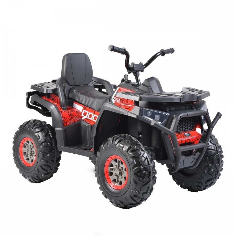 ATV BO Desert ATV electric XMX607 doua motoare 4x35W, 2 viteze, MP3/USB, faruri cu LED, greutate maxima 50 kg, portocaliu/negru