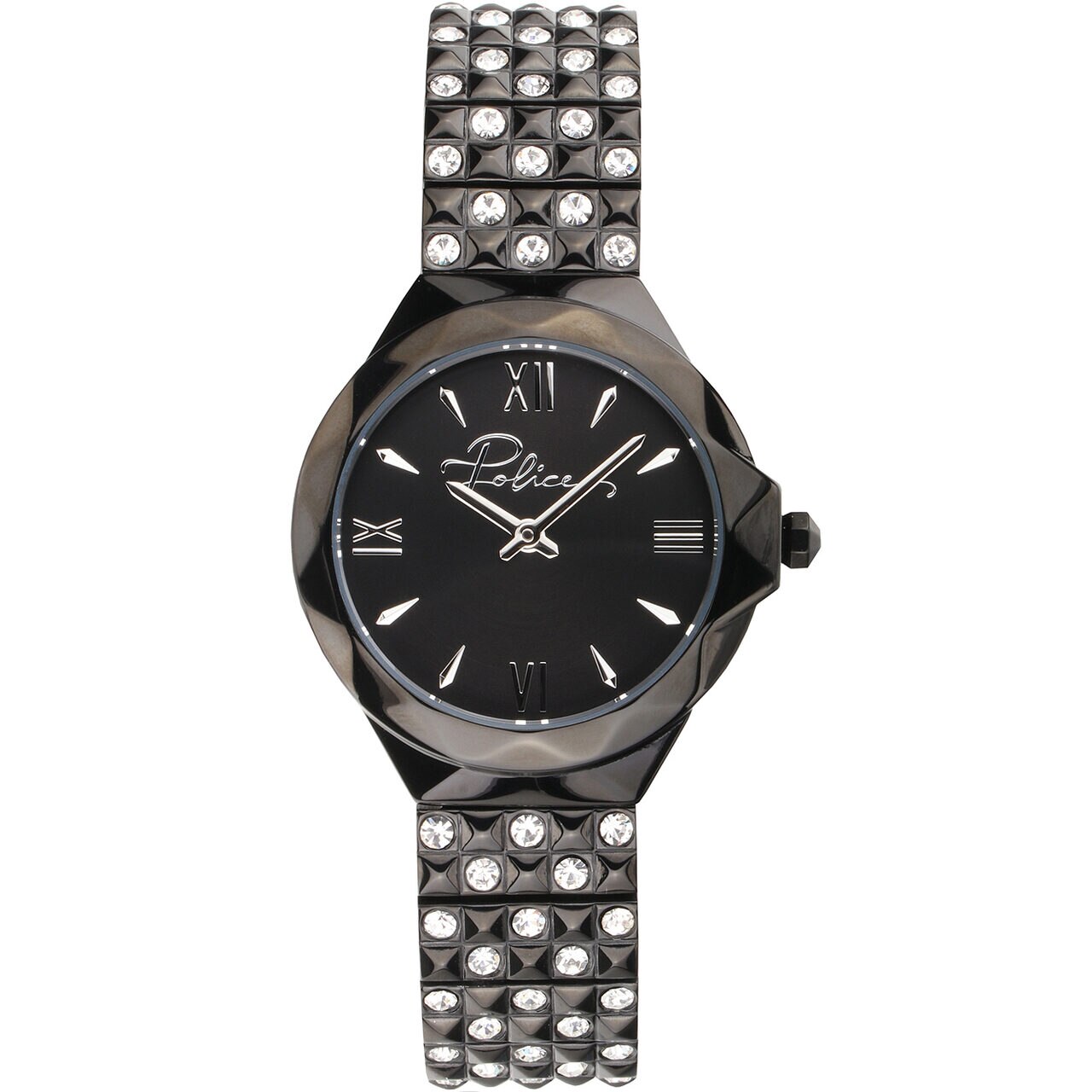 Ceas de dama Police PL16072BSB.02M, Quartz, 34mm, 3ATM, Negru