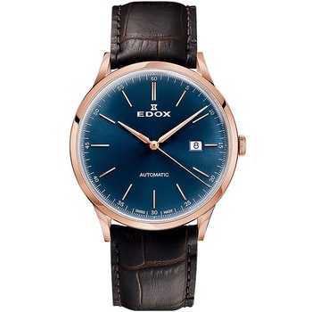 Ceas barbatesc Edox 80106-37RC-BUIR, Automatic, 42mm, 5ATM, Auriu Ceas barbatesc Edox 80106-37RC-BUIR, Automatic, 42mm, 5ATM, Auriu