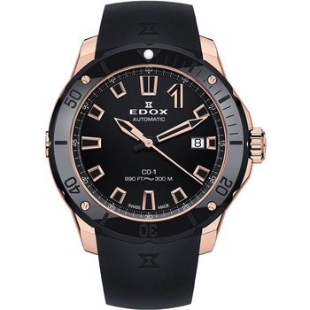 Ceas barbatesc Edox 80119-37RN-NIR, Automatic, 42mm, 30ATM, Auriu Ceas barbatesc Edox 80119-37RN-NIR, Automatic, 42mm, 30ATM, Auriu