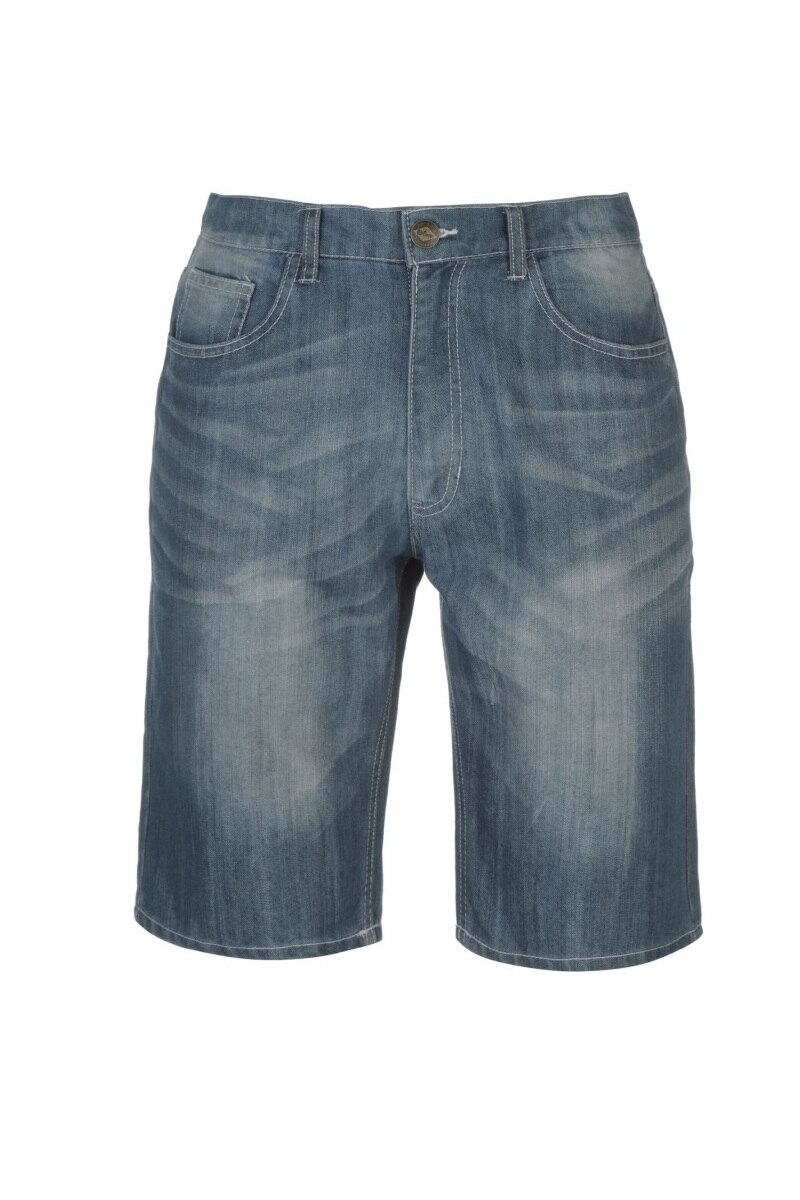 Blugi scurti Lee Cooper Denim SH, Denim, Albastru, L