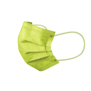 Set 50 masti medicale faciale de protectie, 3 straturi, type IIR, de unica folosinta, nesterile, verde, Akzenta Ultrasafe & Chic Set 50 masti medicale faciale de protectie, 3 straturi, type IIR, de unica folosinta, nesterile, verde, Akzenta Ultrasafe & Chic