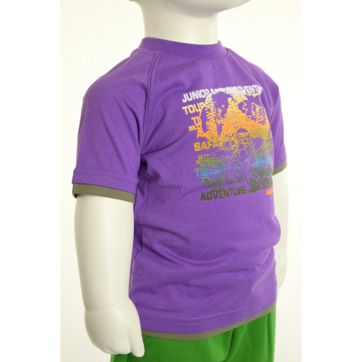 S. polo Oliver Boy "Safari Adventure, Lila