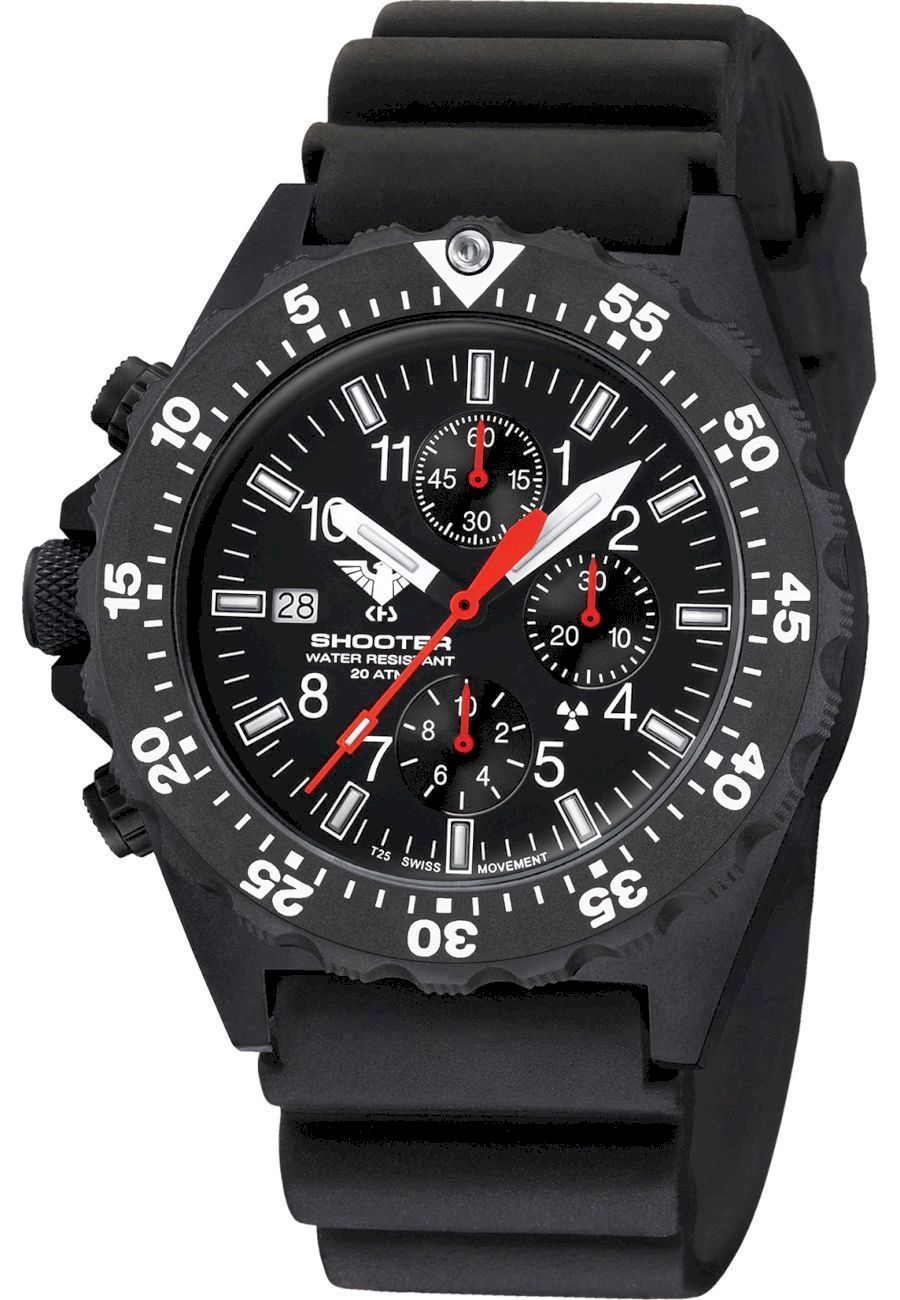 Ceas barbati, KHS, Analog, Negru