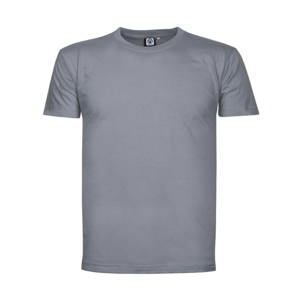 Tricou simplu cu maneca scurta Lima, culoare gri inchis, marimea M