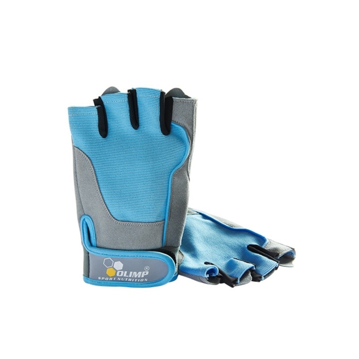 Manusi Sport Dama, Olimp, Womens Fitness One Gloves Blue, Marime L