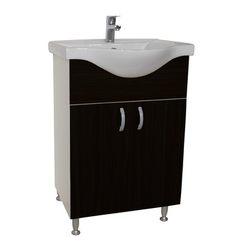 Baza si lavoar , Badenmob , seria 101 , 55x81x45cm , Wenge Baza si lavoar , Badenmob , seria 101 , 55x81x45cm , Wenge