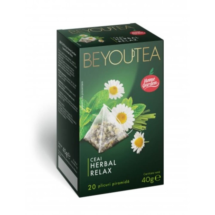 Cutie 20 Piramide Ceai Herbal Relax BEYOUTEA