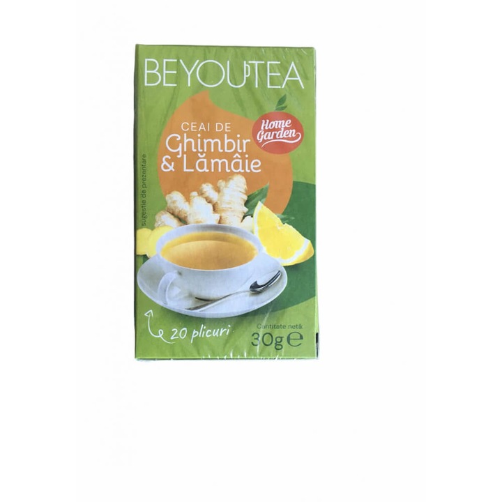 BEYOUTEA Doboz, 20 db, gyömbér-citromos teafilterrel