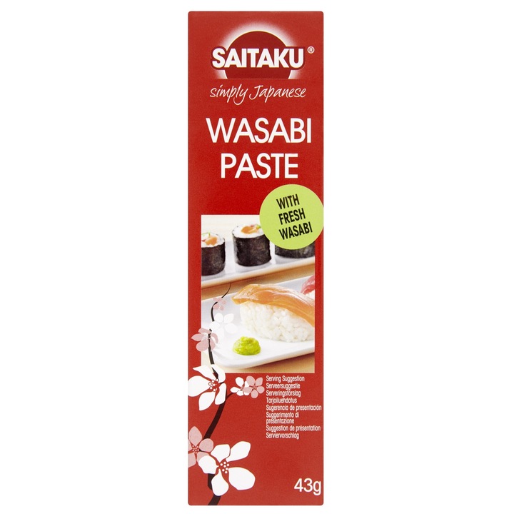 Pasta iute Wasabi 43gr Saitaku