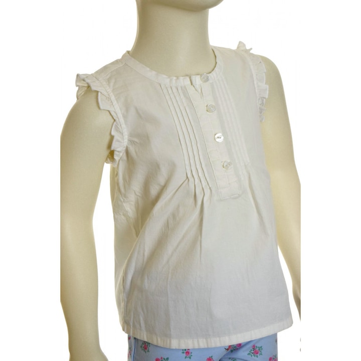 Bluza Tommy Hilfiger, alba, Alb, 74 CM