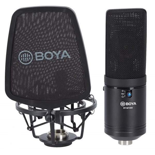 Microfon Condenser de Studio BOYA BY-M1000