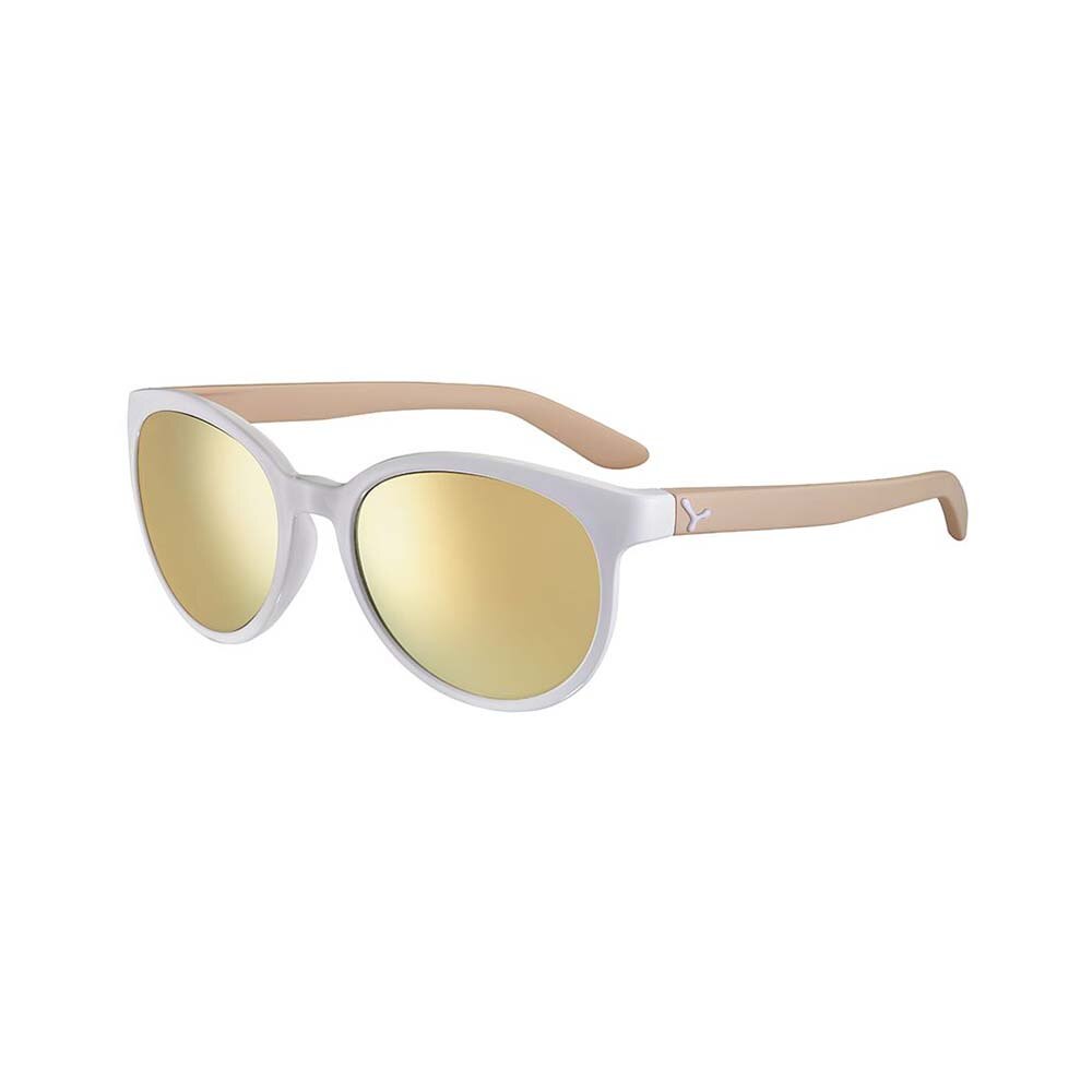 Ochelari de soare Cebe Sunrise, Shiny White Blush Zone Brown