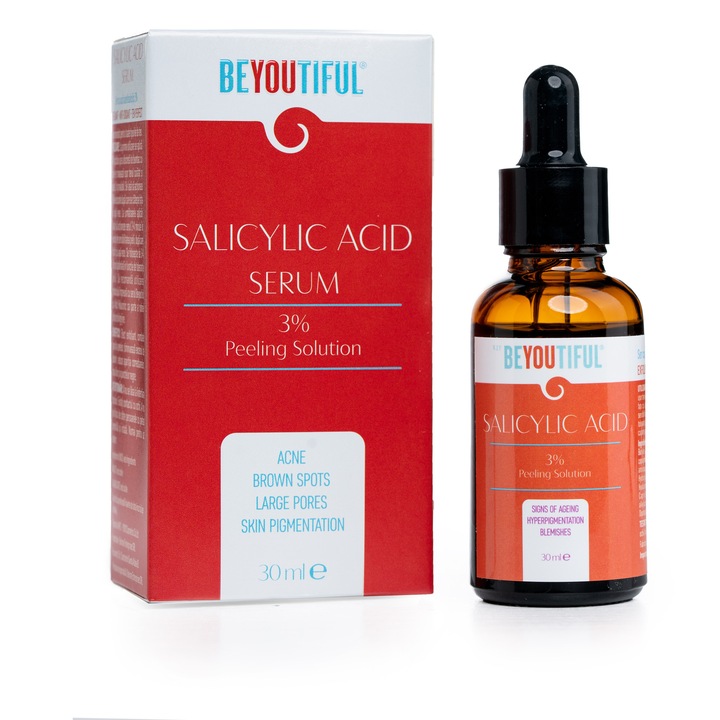Ser de fata cu acid salicilic, 30 ml, Beyoutiful