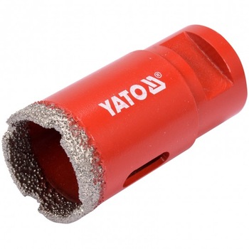 Carota diamantata Yato 30 mm pentru ceramica Carota diamantata Yato 30 mm pentru ceramica