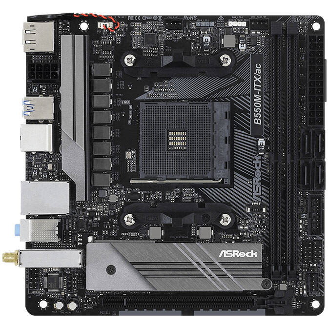 Placa de baza ASROCK, B550M Steel Legend, AM4, micro ATX, AMD B550
