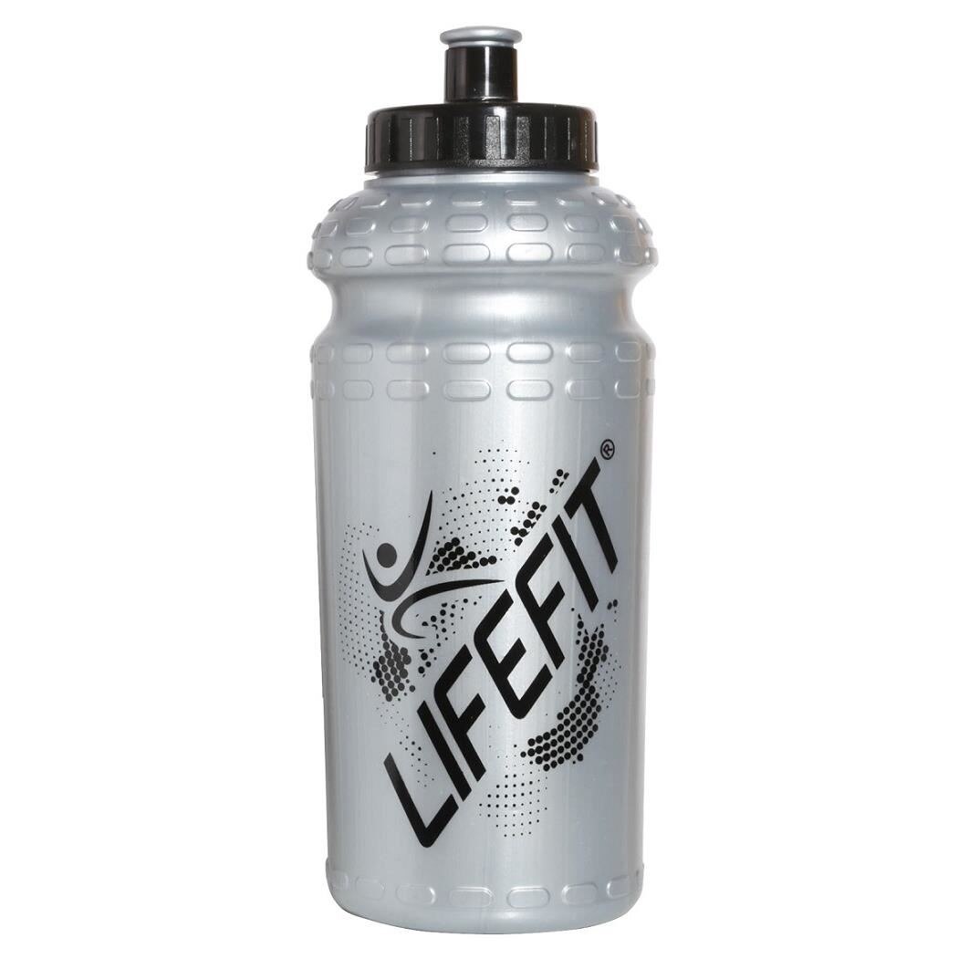 Bidon apa Lifefit 600ml, gri