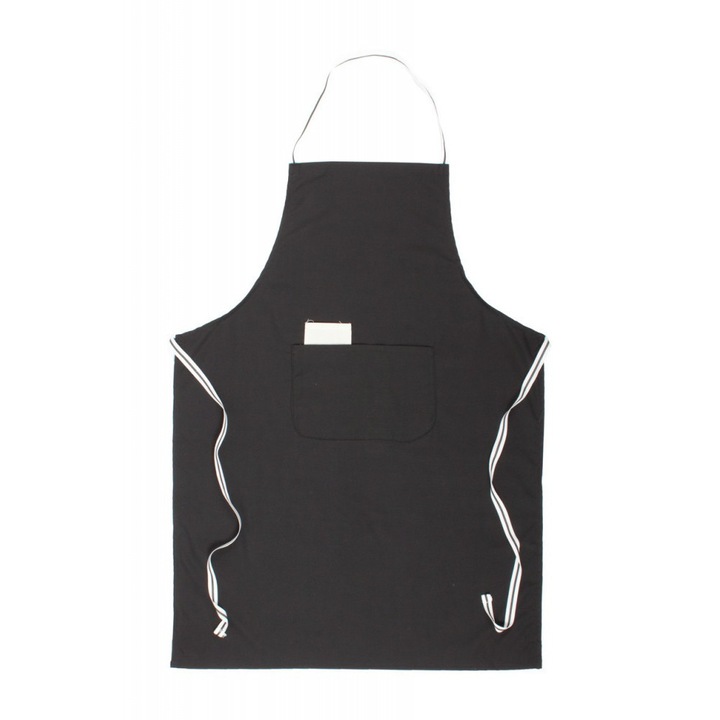 Sort de bucatarie, 650×900 mm, Everestus, 20FEB6465, Bumbac, Poliester, Negru, saculet inclus