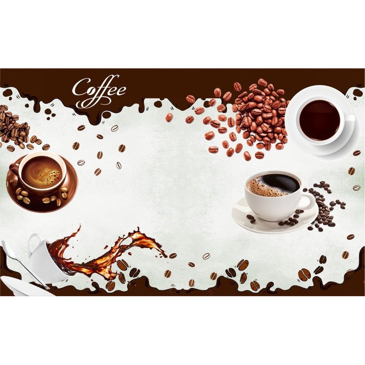 Fototapet Vlies, Finisaj Mat, Dimensiuni 300 x 200, Cafeaua de Dimineata