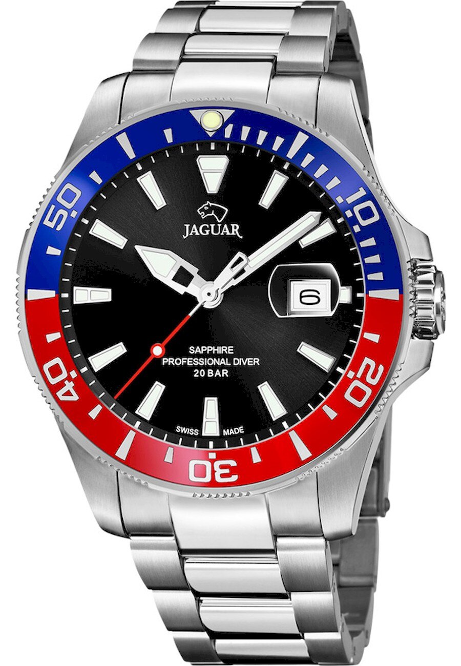 Ceas analogic barbatesc, Jaguar, J860/F, 20 ATM, Multicolor