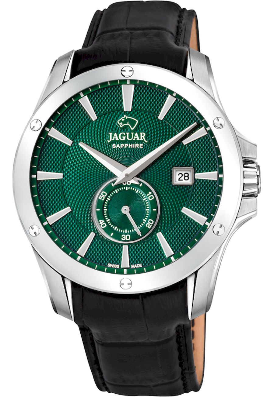 Ceas analogic barbatesc, Jaguar, J878/3, 36 mm, Multicolor