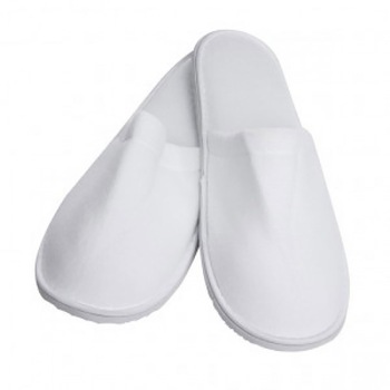 Papuci hotelieri, din frotir, inchisi in fata Papuci hotelieri, din frotir, inchisi in fata