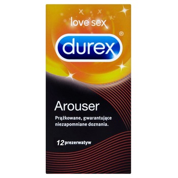 Prezervative Durex Arouser , 12 bucati Prezervative Durex Arouser , 12 bucati