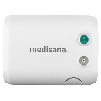 Set Inhalator Medisana IN 510 54547, masca pentru copii si adulti, furtun de 180cm, adaptor nazal, Alb Set Inhalator Medisana IN 510 54547, masca pentru copii si adulti, furtun de 180cm, adaptor nazal, Alb